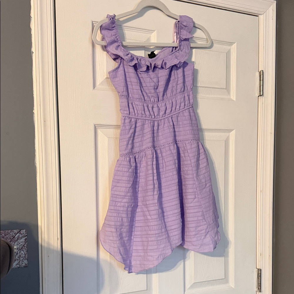 Wild Fable Lilac Ruffled Dress